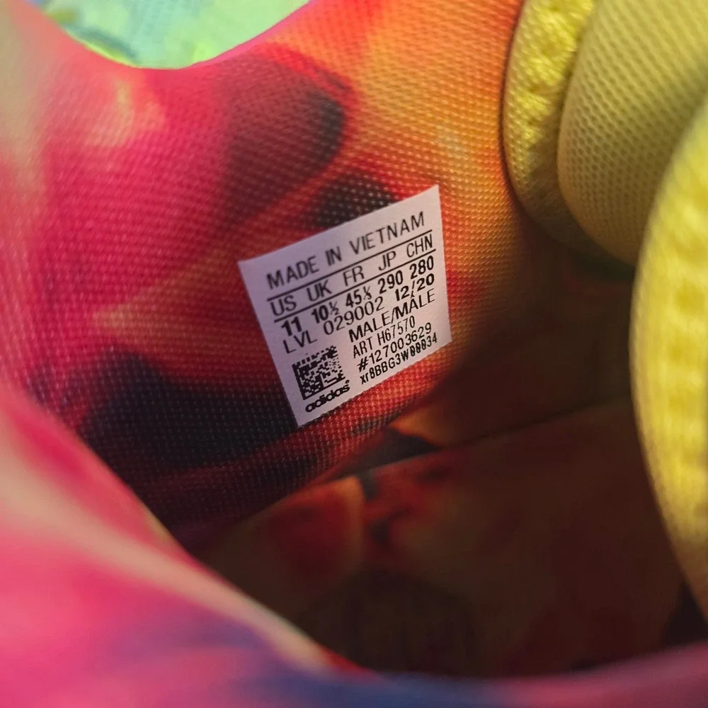 Adidas DON‎ Issue 2 Fire of Greatness Solar Yellow Orange H67570 Mens Size 11